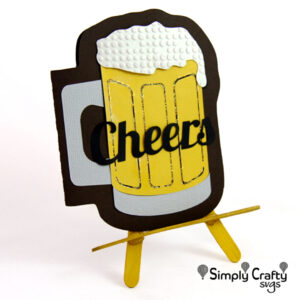 Frosty Beer Mug Card