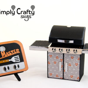 BBQ Box and Card SVG