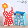 Bathing Suits Boxes SVG Files