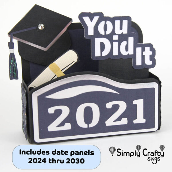 Graduation You Did It Card SVG