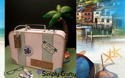 Vintage Suitcase by DT Els Schutte