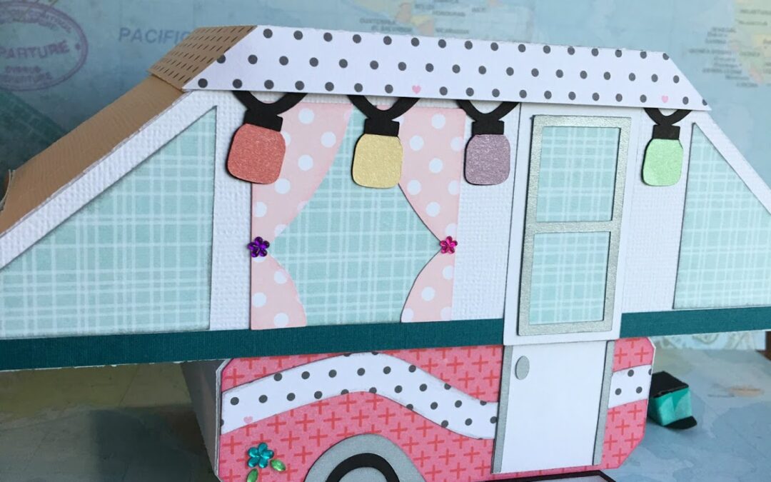 Tent Trailer Box Glamper by DT Kimberly Sisco