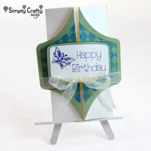 Expanding Gift Card Holder SVG