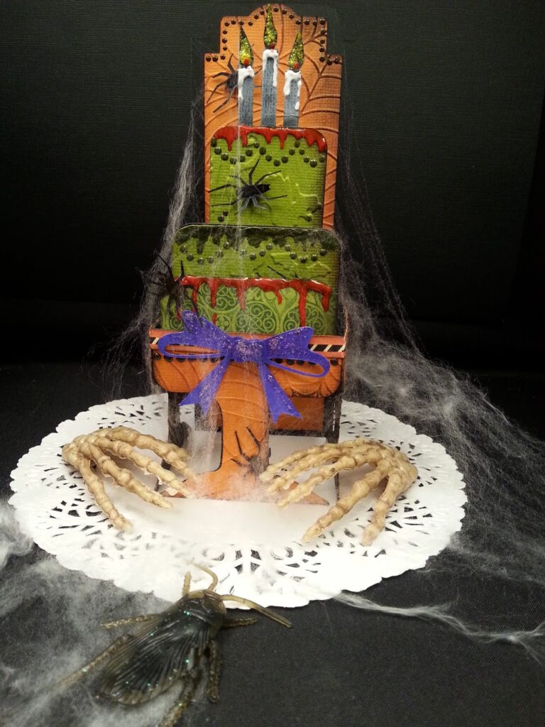 Halloween Cake Card by DT Els