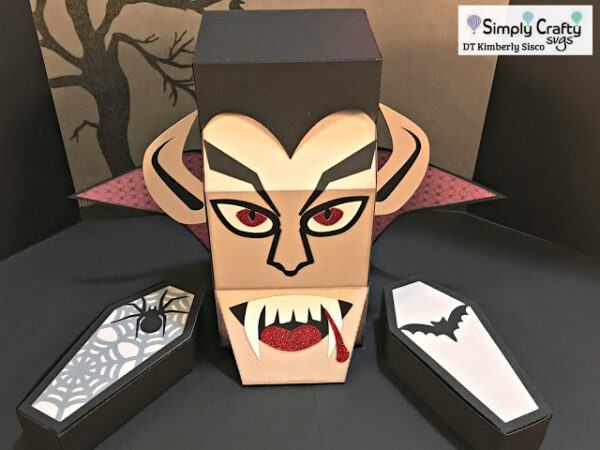 Dracula and Coffin Boxes by DT Kimberly