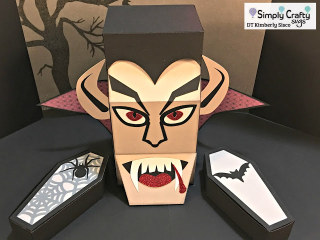 Dracula and Coffin Boxes by DT Kimberly Sisco