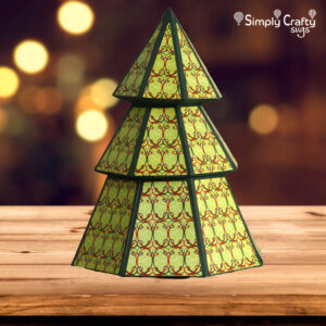 Christmas Tree Box SVG