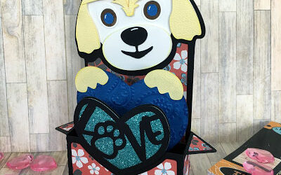 Dog Love Box Card by DT Mike