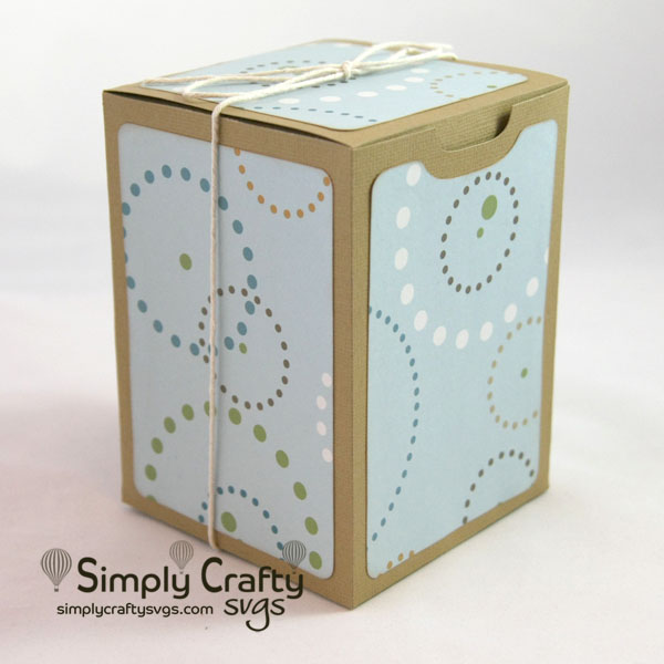 Large Stemless Wine Glass Box Svg File Simply Crafty Svgs