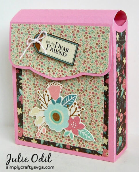 Flip Over Greeting Card Holder by DT Julie