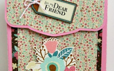 Flip Over Greeting Card Holder by DT Julie