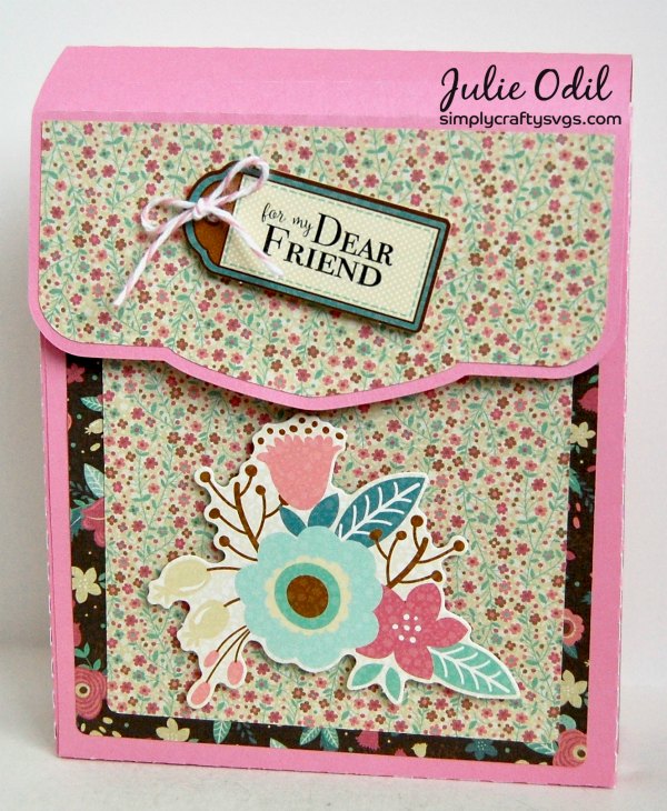 Flip Over Greeting Card Holder by DT Julie