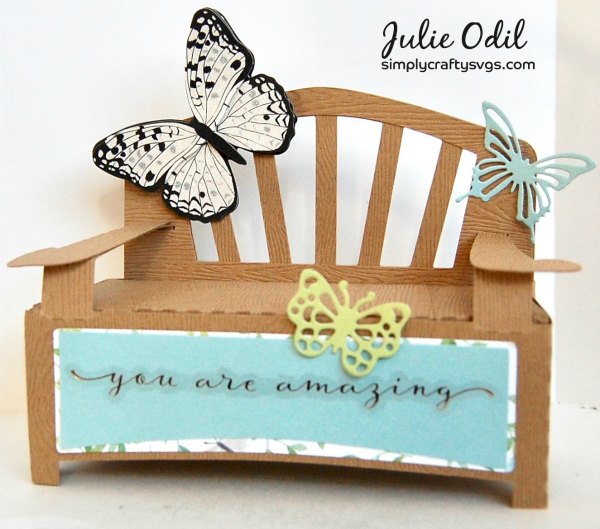Garden Bench by DT Julie