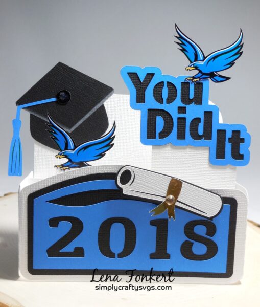 Graduation You Did It Card By DT Lena