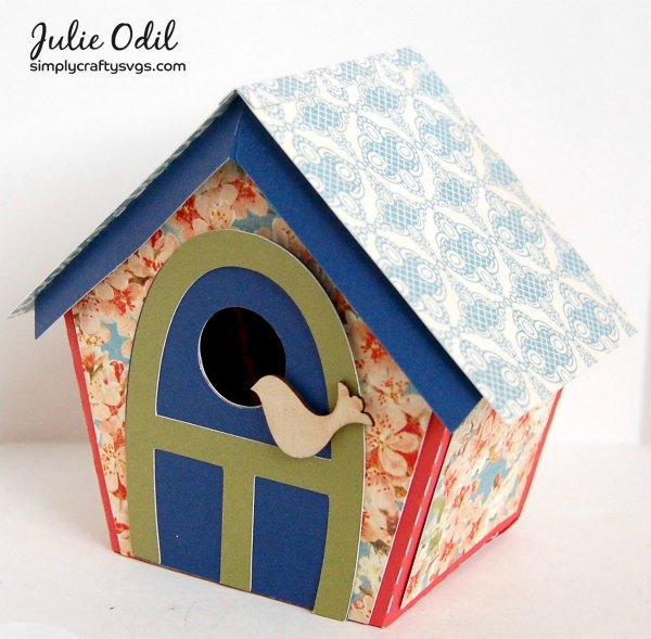 Spring Bird House By DT Julie