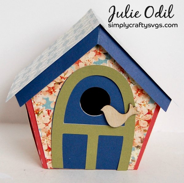 Spring Bird House By DT Julie