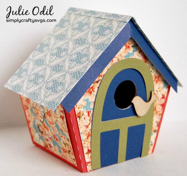 Spring Bird House By DT Julie