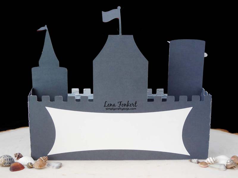 Princess Castle Card by DT Lena