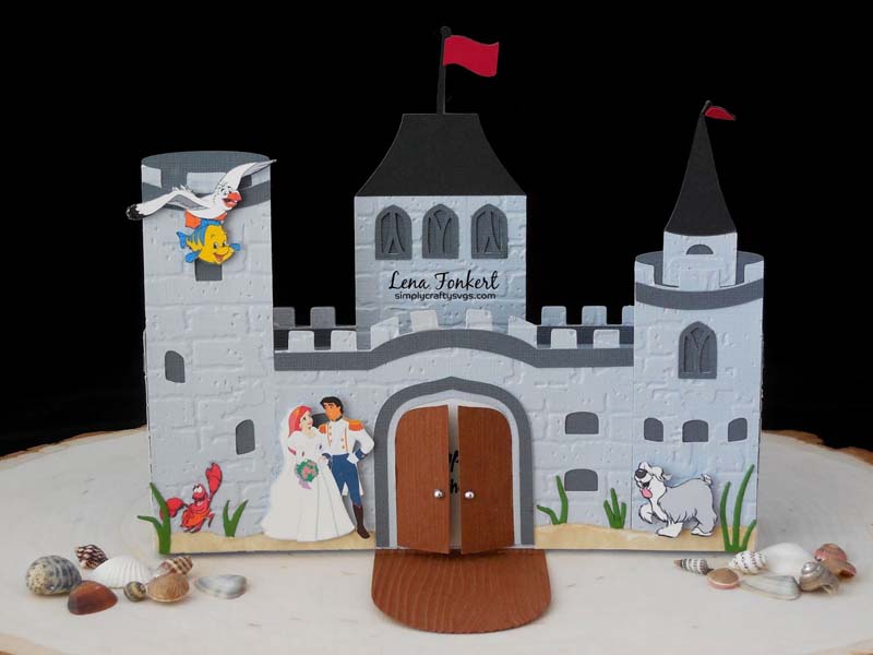 Princess Castle Card by DT Lena