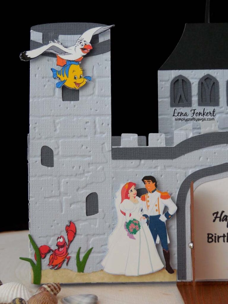 Princess Castle Card by DT Lena