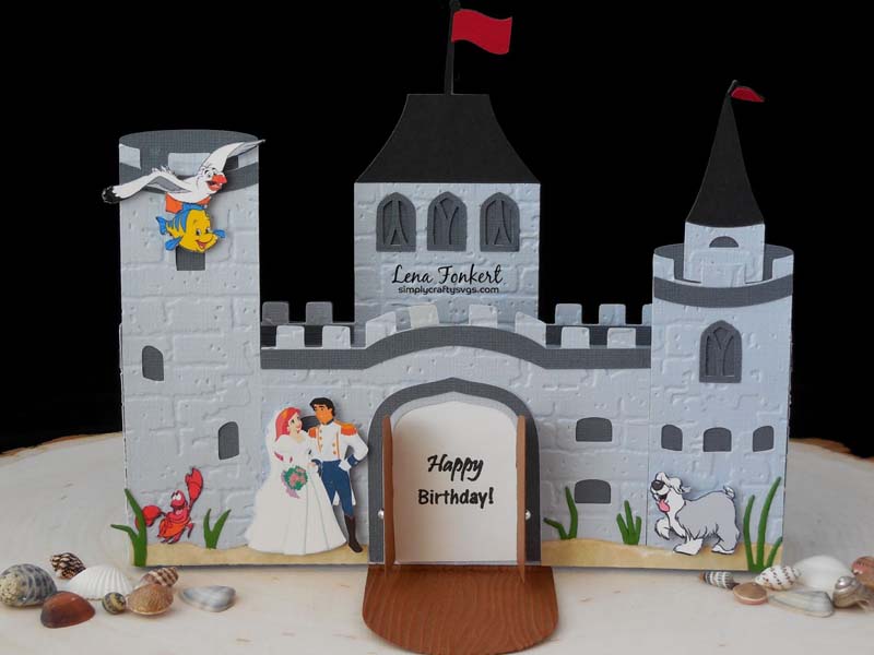 Princess Castle Card by DT Lena