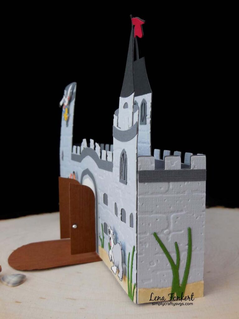 Princess Castle Card by DT Lena