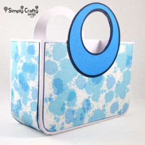 Round Handle Bag SVG