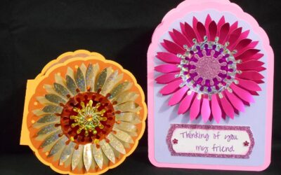 Sunflower and Gerbera Daisy Cards by DT Jana