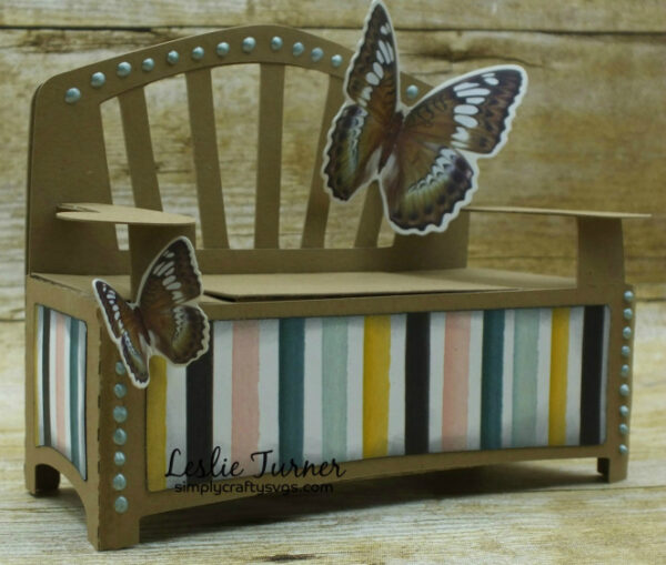 Garden Bench Gift Box by DT Leslie