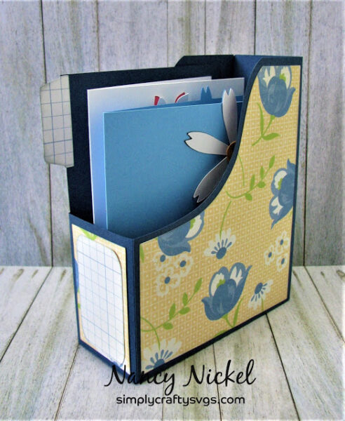 Daisy Cards with Card Box by DT Nancy