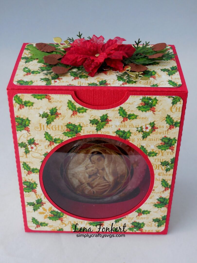 Disc Ornament Boxes By DT Lena