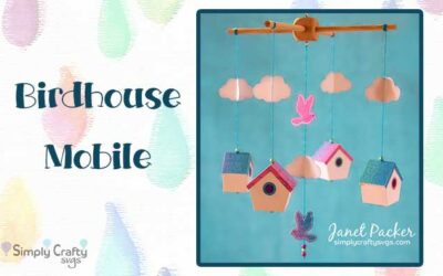 Birdhouse Mobile by DT Janet