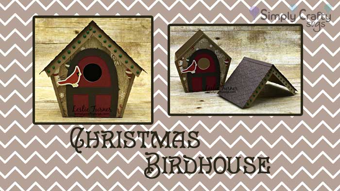 Christmas Birdhouse by DT Leslie
