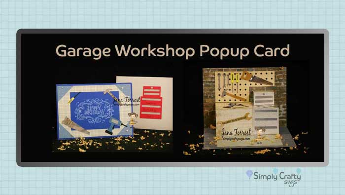 Garage Workshop Card by DT Jana