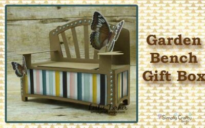 Garden Bench Gift Box by DT Leslie