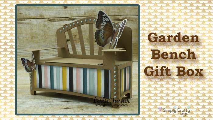 Garden Bench Gift Box by DT Leslie