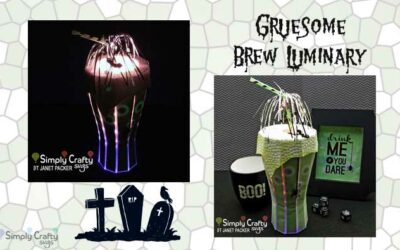 Gruesome Brew Luminary by DT Janet Packer