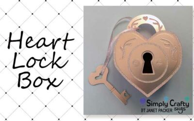 Heart Lock Box by DT Janet