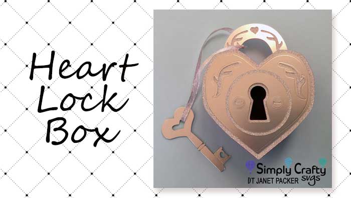 Heart Lock Box by DT Janet