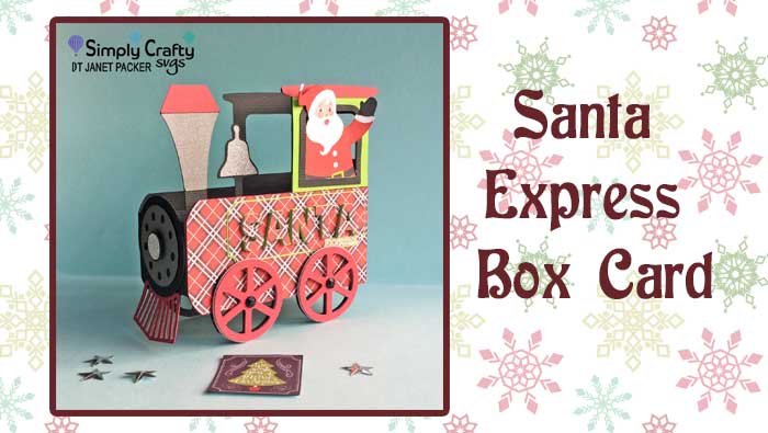 Santa Express Box Card by DT Janet