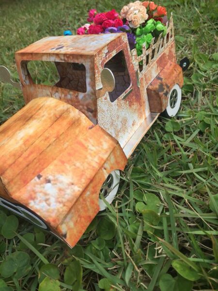 Rusty Pickup Truck by DT Dri