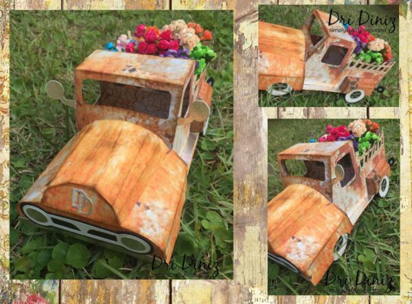 Rusty Pickup Truck by DT Dri