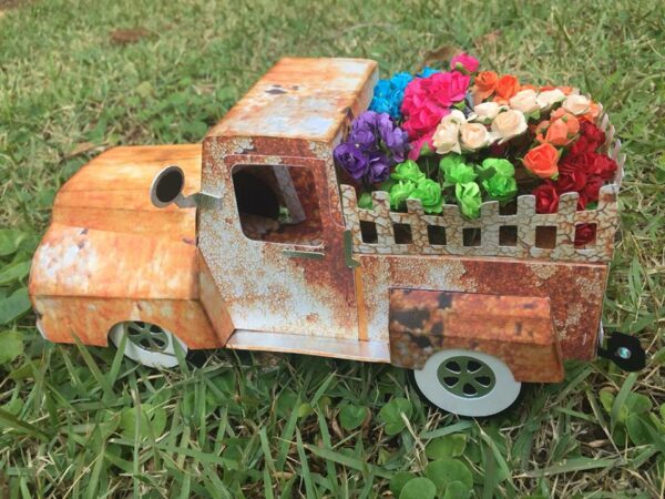 Rusty Pickup Truck by DT Dri