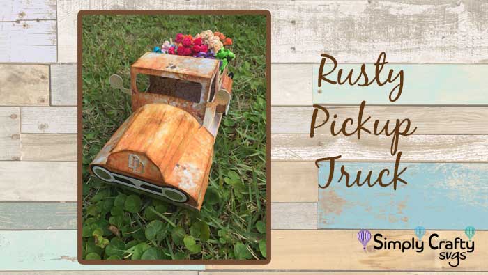 Rusty Pickup Truck by DT Dri