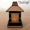 Square Classic Lantern SVG File