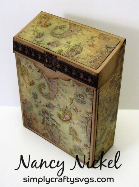 Castle Gate Card with Vintage Mailbox by DT Nancy