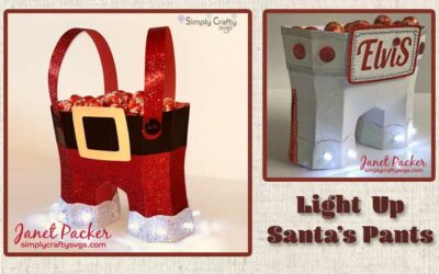 Light Up Santa’s Pants by DT Janet