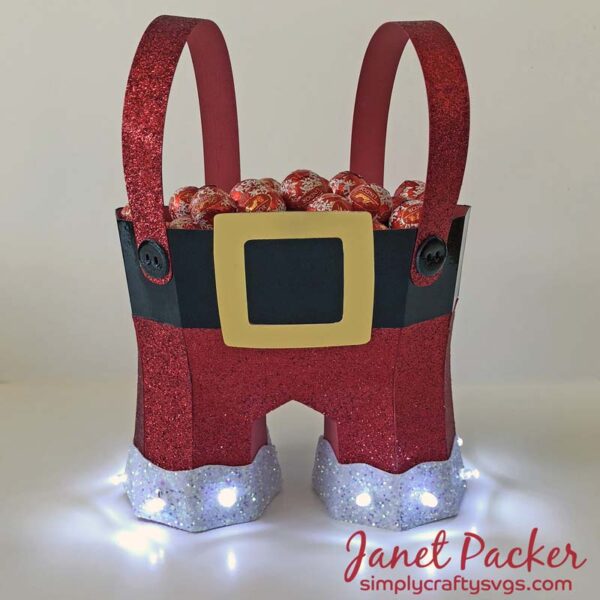 Light Up Santa's Pants by DT Janet