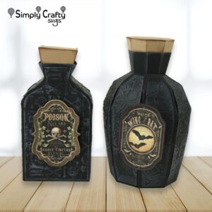 Apothecary Bottle Set SVG
