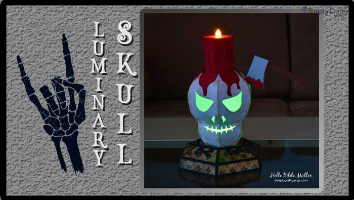 Luminary Skull by DT Helle